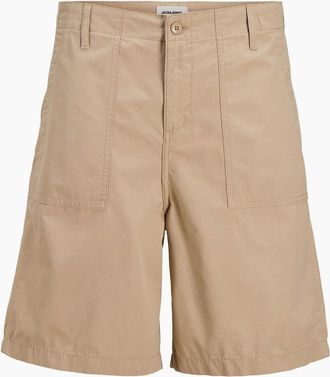 Jack & Jones Jack & Jones Mens Karl Cargo Shorts - Tan - Size: 37/36/32