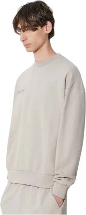 PANGAIA Katoenen sweatshirt - Heren - Sweatshirts - Grijs - XL - Katoen - Hoodies & sweatvesten