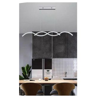 Trade Shop Trade Shop Traesio - Trade Shop - Lampadario Led Moderno Lampada Twist Sospensione 25w Luce 6500k 4000k 3000k A43b