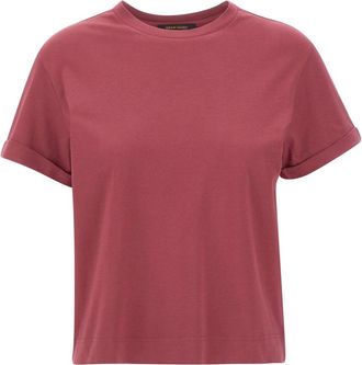 Gran Sasso T-shirts en Poloshirts Roze - Dames - T-shirts - Roze - S - Katoen - Tops