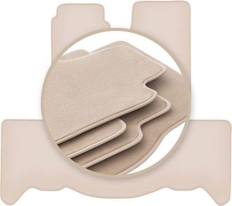 OEM Alfombrillas Beige Premium Para: Jeep Grand Cherokee Zj Todoterreno 1998-2005