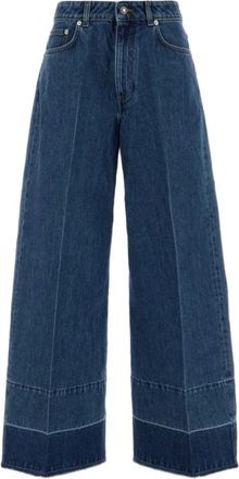 Givenchy Jeans - Dames - Loose Fit Jeans - Blauw - W28 - Nylon - Jeans
