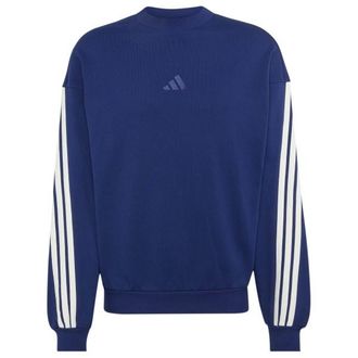 adidas Adidas Kit 3-Stripes Sweatshirt Pullover f&uuml;r Herren | blau