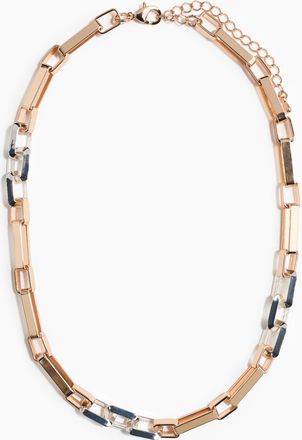 H&M Zweifarbige Halskette - Gold