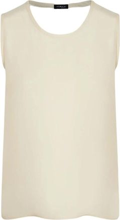 Kiton Dames, Tops, Beige, Maat: XS Zijde
