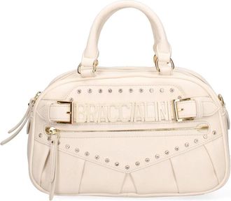 Braccialini Handtas met handvat - Dames - Tassen - Beige - Maat: ONE Size Leer