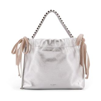 Jimmy Choo London Dames, Tassen, Grijs, Maat: ONE Size Leer