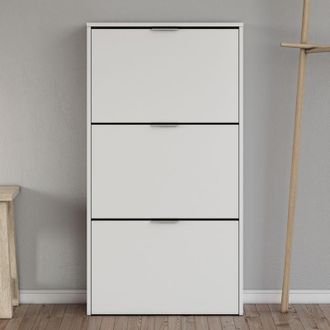 For&eacute;s Zapatero 3 Puertas Abatible Blanco