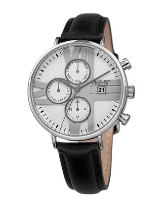 August Steiner Womens Leather Watch