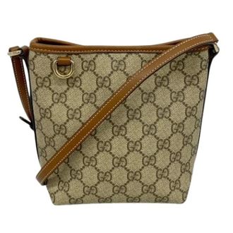 Gucci Pre-owned Cross Body Bags, female, Brown, Size: ONE SIZE Pre-owned Vintage Shoulder Bag