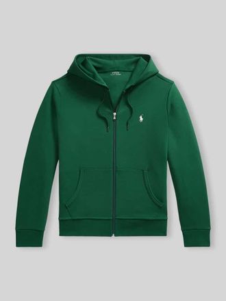 Polo Ralph Lauren Regular Fit Sweatjacke aus Baumwoll-Mix in Dunkelgruen, Gr&ouml;&szlig;e XXL