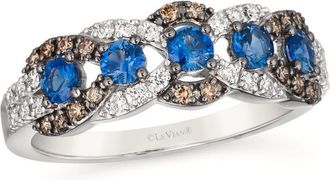 Le Vian Blueberry Sapphire Ring set in 14K Vanilla Gold
