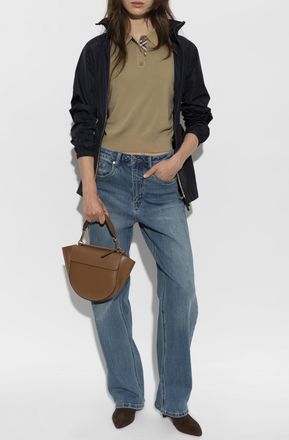 Burberry Wool Polo Maddie, Womens, Brown