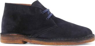 Frau Desert Boot - Heren - Veterlaarzen - Blauw - 44 EU - Leer - Schoenen