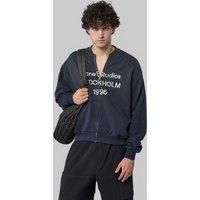 Acne Studios Washed Zip-up Cardigan