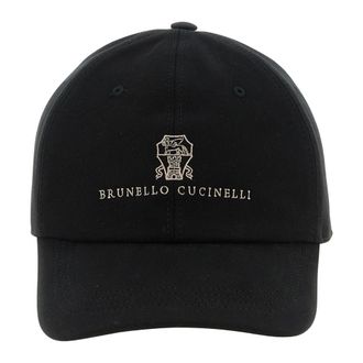 Brunello Cucinelli Baseball Hat - male - Brunello Cucinelli - Hats & Caps - Black - M - Accessories