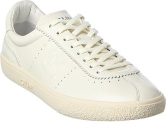 Celine Celine Logo Low Top Leather Sneaker