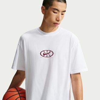Nike Mens Basketball T-Shirt in White | IM5291-100