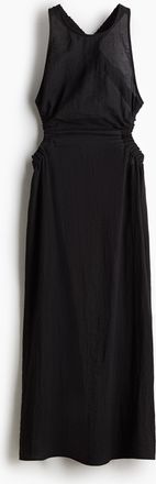 H&M Kleid mit Cut-outs - Schwarz