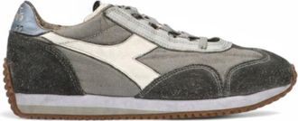 Diadora Dirty Stone Wash Evo Canvas Sneakers - Heren - Sneakers - Grijs - 44 EU - Su&egrave;de - Schoenen