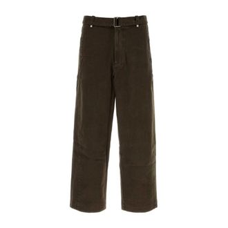 Entire studios Straight Jeans, male, Brown, Size: XS Gully Pant