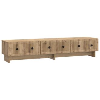 vidaXL Mueble De Tv Con Caj&oacute;n Roble Artesanal 147 X 34,5 X 30 Cm Vidaxl