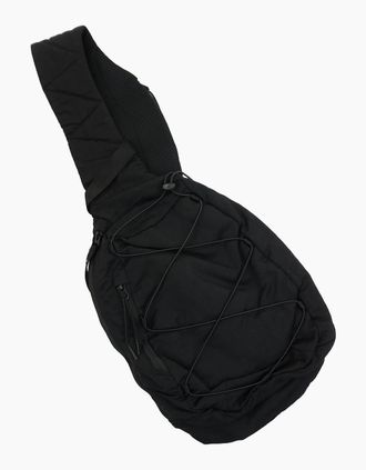 C.P. Company Mens Cp Company Nylon B Crossbody Rucksack Black 999 - Size: OS