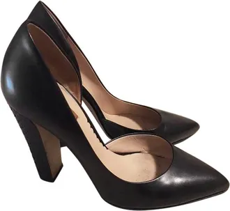 Reed Krakoff black pumps with mock python Heels Size 36.5