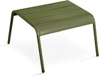 Oviala Reposapi&eacute;s de metal verde caqui