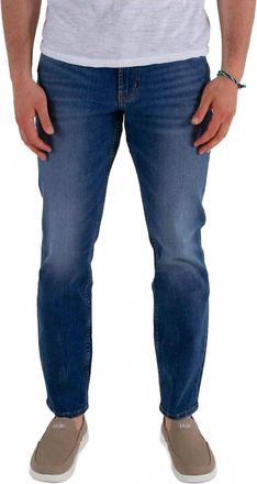 Silver Jeans Co Athletic Fit Tapered Leg Jeans In Medium Wash