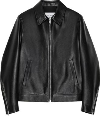 Givenchy Heren, Jassen, Zwart, Maat: 2XL Leer