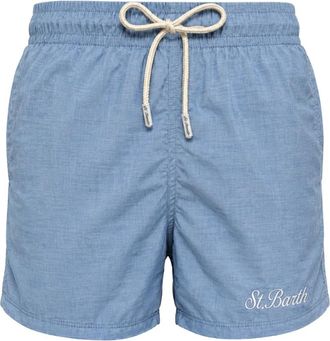 MC2 Saint Barth Beachwear - Heren - Strandmode - Blauw - 2XL - Badmode