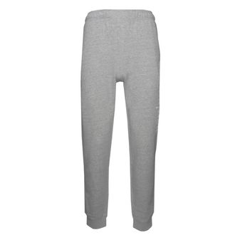 Champion Mens Legacy Authentic Pants Powerblend Terry Logo Rib Cuff Sweatpants, Heather Grey, L