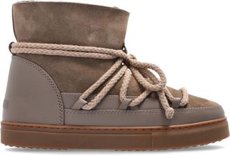 INUIKII Classic Sneaker - Dames - Winterlaarzen - Beige - 40 EU - Leer - Schoenen