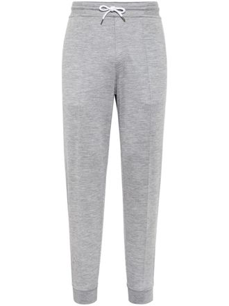Brunello Cucinelli Pantaloni affusolati con coulisse - Grigio
