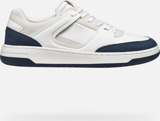 Geox Scarpe Sedral Court Uomo Blu Navy/bianco