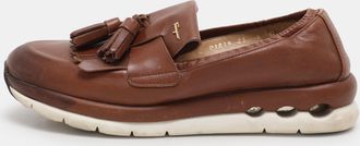 Ferragamo Brown Leather Loafers