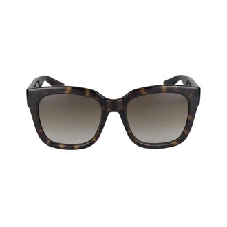 Gucci Sunglasses, female, Brown, Size: 54 MM Havana Brown Sunglasses Gg1338S Model