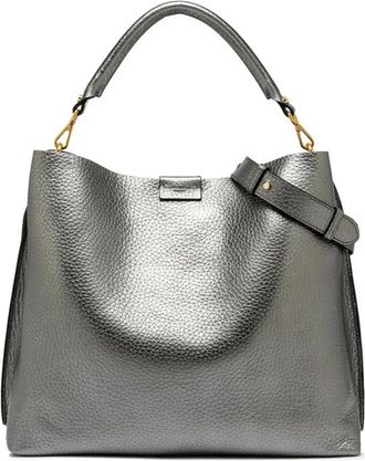 Gianni Chiarini Aretha - Dames - Handtassen - Grijs - ONE Size - Leer - Tassen