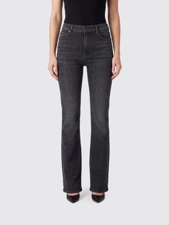Mother Dazzler Skimp High-Waisted Cropped Skinny Jeans in Cotton Denim