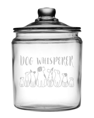 SUSQUEHANNA GLASS 64oz Dog Whisperer Half Gallon Jar