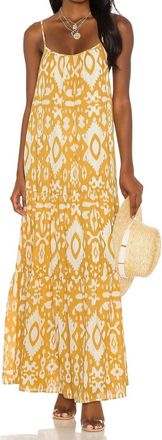 BB Dakota Turtle Island Dress In Tuscan Yellow