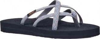 Teva Womens Olowahu Flip Flops Sandal In Kaleidoscope Blissful Blue
