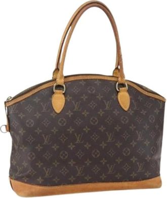 Louis Vuitton Pre-owned Handbags, female, Brown, Size: ONE SIZE Pre-owned Vintage Handbag