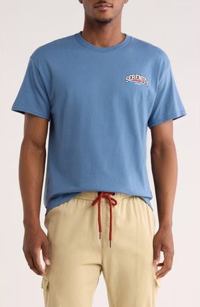 Retrofit Serenity Graphic T-Shirt in Indigo Blue at Nordstrom Rack, Size X-Large