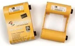 Zebra Ribbon Card Color Fronte/retro P120