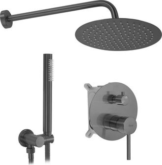 Rea Grifo De Ducha Rea Lungo Titanium