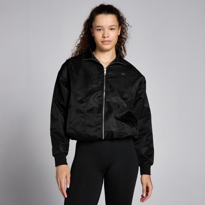 Chaqueta bomber de nailon Lifestyle para mujer de MP - Negro - L