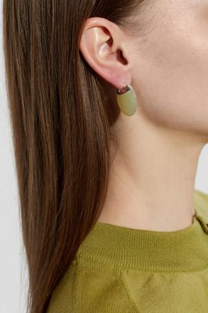 LI&Eacute; STUDIO Erin Semi-precious Stone Earrings, Womens, Silver