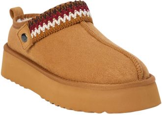 Matisse Footwear Womens Storm Lounge Platform Mule In Chestnut